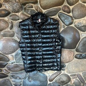 Black Quilted Women's Vest